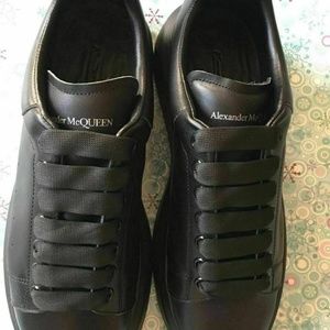 McQueen men's black shoes EUR 42/ US 9